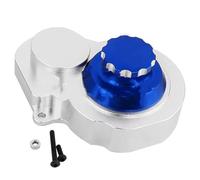 Pour Traxxas Pour Slash Pour Rustler Ou Pour Stampede Pour Bandit 2 Roues 1/10 Motrices Cache-engrenage Transmission Alliage D'aluminium Coque Pièces Mise Niveau Voitures RC Boîte Transmission(Blue)