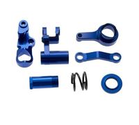 Pour Traxxas Pour Slash Pour Rustler Pour Hoss 4x4 Pour Vxl 1/10 Kit Biellettes De Direction Et Servo Sauveur De Barre D'accouplement 6845X RC Modèles Pièces(Blue)