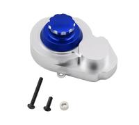 Pour Traxxas Pour Slash Pour Rustler Pour Stampede Pour Bandit Couvercle Boîte Vitesses Métal CNC 2 Roues Motrices 1/10 Pièces Voiture RC Pièces Améliorations RC(Blue)