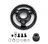 Pour Traxxas Pour Slash Pour Stampede Pour Rustler 6842 6843 3956 1/10 Engrenage Principal Droit Acier Trempé 32 Pas 0.8 M 4x4 Voiture RC ModèLes Mise Niveau Rc(50T AND 18T)