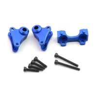 Pour Traxxas Pour Slash Pour Summit Pour E-Revo 1/16 Essieu Fusées Direction Pièces Rechange Métalliques Bras Suspension Plaque Protection Axe RC Voitures Pièces(Blue,Rear Rock Arm)