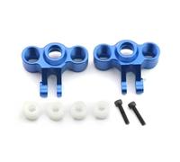 Pour Traxxas Pour Slash Pour Summit Pour E-Revo 1/16 Essieu Fusées Direction Pièces Rechange Métalliques Bras Suspension Plaque Protection Axe Accessoires Modèles RC(Blue,Axle Carrier)
