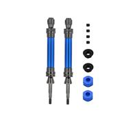 pour Traxxas pour Slash pour VXL pour Hoss pour Stampede 4X4 1/10 2 Pièces Arrière Acier Arbre Transmission CVD 6852R Pièces Mise À Niveau Voiture Radiocommandée D'entraînement Arbre