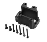Pour Traxxas Pour Sledge 1/8 Support Servo Métal Pièces Accessoires Pour Voitures Camions Véhicules Tout Pour Terrain À Chenilles Mises Niveau Remplacements RC Pièces De Voiture(Black)