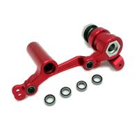 Pour Traxxas Pour Sledge 9545 1/8 Ensemble Direction En Aluminium Avec Biellette Renvoi Pièces Et Accessoires Pour Voitures RC Crawler Jouets Crawlers Rc(Red)