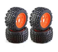 Pour Traxxas Pour Sledge Pour E-Revo Pour Arrma Pour Kraton Pour Outcast 1/8 1/10 4 Pneus Monster Truck 152 Mm Jantes Hexagonales 12 14 17 Mm Pièces Voiture Télécommandée RC Voiture Roues