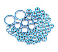 Pour Traxxas Pour Summit 1/10 Kit 45 Pièces Moyeux Roue Axes Roulements Étanches Caoutchouc Voitures RC Rechange Accessoires Assembler Roulement Jouets Rc