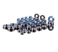 pour Traxxas pour Summit 43 Pièces Kit De Roulements À Billes Métriques en Caoutchouc avec Joint Double Face 52100 Acier Chromé RC Roulements RC