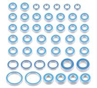 Pour Traxxas Pour Summit Modèle 56076 1/10 45 Pièces Caoutchouc Kit Roulements Étanches Voiture Télécommandée Accessoires D'amélioration Composants