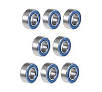 Pour Traxxas Pour Summit Pour E-Revo Pour VXL Pour Slash 4WD 1:16 8 Roulements Billes Gorge Profonde 7019 Double Étanchéité 4x8x3 Mm Voiture RC Kit PièCes Roulement