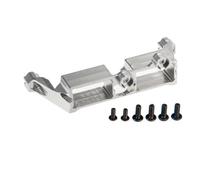 Pour Traxxas Pour TRX-4 1/10 Alliage D'aluminium Support Blocage Différentiel Support Servo Direction Pièces Réparation Véhicules Radiocommandés Composants Rc(Silver)