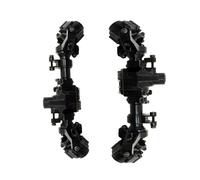 Pour Traxxas Pour TRX-4 Pour Defender Pour Bronco G500 1/10 Carter D'essieu Portique Aluminium Crawler RC Pièces Rechange Métal Modèles D'Essieu Rc