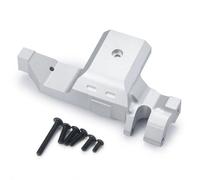 Pour Traxxas Pour TRX-4 Pour TRX-6 1/10 Support Dissipateur Thermique Moteur Métal Mise À Niveau Voiture À Chenilles RC Réparations Pièces Rechange Accessoires Jouets RC(Silver)