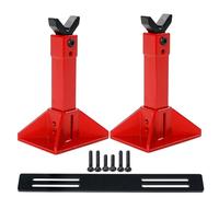 Pour Traxxas Pour Trx-4 Scx-10 1/10 Pour Universal En Métal Hi-lift Jack Support Ensemble Rc Chenille Réparation Modifier Mise À Niveau Pièces Accessoires RC Voitures Modèles(Red)