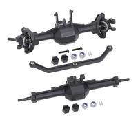 pour Traxxas pour TRX-4M 1/18 RC Crawler Accessoires Remplacement Pièces Mise À Niveau Plastique Avant Arrière Droit Complet Essieu Diamant RC Essieu arrière Avant