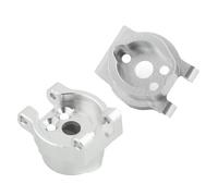 Pour Traxxas Pour TRX4 1/10 2 Pièces Essieu Arrière En Métal Support C 8256 Et Accessoires Pour Voiture Sur Chenilles RC Mises À Niveau Remplacement Et Utilisation RC Pièces De Bricolage(Silver)