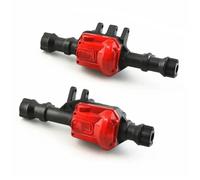 Pour Traxxas Pour TRX4 1/10 2Pièces Boîtier D'essieu Avant Arrière Avec Couvercle Différentiel 300g RC Pièces Réparation Mise À Niveau Voiture Sur Chenilles Composants(Black)