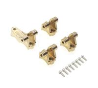 Pour Traxxas Pour TRX4 1/10 4 Pièces Laiton Supports D'essieu Avant Arrière Biellettes Suspension Support Béquille 8227 Rechange Pour Voiture RC Crawler RC Réparations Modèles