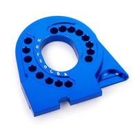 Pour Traxxas Pour TRX4 CNC 1/10 Support Moteur Alliage D'aluminium Mise À Niveau Voiture À Chenilles RC Réparations Remplacements Modifications Accessoires Accessoires Jouets RC(Blue)