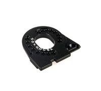 Pour Traxxas Pour TRX4 CNC 1/10 Support Moteur Alliage D'aluminium Mise À Niveau Voiture À Chenilles RC Réparations Remplacements Modifications Accessoires Accessoires Jouets RC(Black)