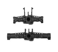 pour Traxxas pour TRX4-M K10 1/18 RC Crawler Pièces Et Accessoires De Mise À Niveau : Carter D'essieu Avant Et Arrière en Aluminium CNC avec Cache-essieu RC Essieu arrière Avant