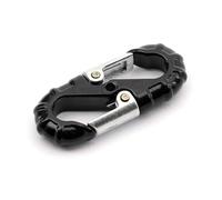 Pour Traxxas Pour TRX4 Pour Axial Pour SCX10 Pièces Mise Niveau Pour Voiture Crawler Crochet Remorquage Métallique Sauvetage Remorque PièCes DéTachéEs Rc(Black)