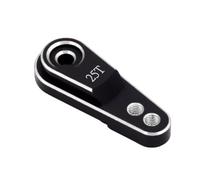 Pour Traxxas Pour Trx4 Pour Axial Pour Scx10 Pour Tamiya Pour Futaba Pour Savox 1/10 Bras Servo Métallique 25t Corne Direction Moteurs Camion Crawler RC PièCe Accessoire Rc(Silver)