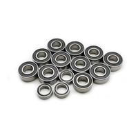 Pour Traxxas Pour TRX4 Pour Defender Pour Bronco Pour Blazer 1/10 14 Roulements À Billes Transmission Pré Graissés Étanches Caoutchouc Voiture RC Crawler Kit PièCes Roulement