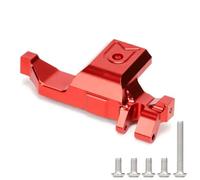 Pour Traxxas Pour TRX4 Pour TRX-4 Pour Defender Pour Bronco G500 K5 1/10 Aluminium Transmission Bas Pignon Cache Boîtier RC Crawler Parti RC(Red)