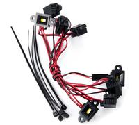 Pour Traxxas Pour TRX4 Pour TRX6 1/10 Kit D'éclairage Passage Roue Châssis Pièces Mise Niveau Chenille Télécommandée LumièRe Voiture Rc(8PCS)