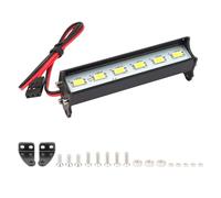 Pour Traxxas Pour TRX4 Pour TRX6 Pour Axial Pour Scx10 D90 1/10 53-136 Mm Éclairage Profond Phare Toit Adapté Ruban RC Crawler Pièces Projecteurs RC(70 mm)