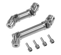 pour Traxxas pour TRX4M 1/18 39-45 Mm 54,5-62 Mm 2 Pièces Acier Inoxydable Arbre Transmission Cannelé Interne Pièces Voiture Radiocommandée D'entraînement Arbre