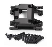 Pour Traxxas Pour TRX4M 1/18 Plaque Protection Châssis Métal Support Transmission Mise À Niveau Voiture À Chenilles RC Réparations Remplacements Accessoires PièCes Rc(Black)