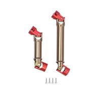 pour Traxxas pour TRX4M pour Bronco AX-8560 1/18 2 Pièces Châssis Métallique Centre CVD Arbre Transmission RC Voiture Mise À Niveau Réparations Accessoire D'entraînement Arbre