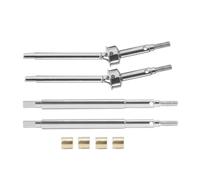 pour Traxxas pour TRX4M pour Bronco pour Defender 1/18 Arbre Transmission Acier Filetage Allongé 5 Mm Ensemble D'arbres D'essieu 2 Mm Pièces Voiture Radiocommandée D'entraînement Arbre