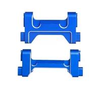 Pour Traxxas Pour Trx4m Pour Bronco Pour Defender 1/18 Supports Pare Chocs Avant Et Arrière En Alliage D'aluminium Crawler RC Pièces Rechange RC Modèles Pièces(Blue)