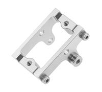 pour Traxxas pour TRX4M pour Bronco pour Defender pour JJRC C8801 AX-8560 1/18 RC Car Upgrades Servo Mount Support De Servo en Aluminium Pièces Métalliques Accessoires RC(Silver)
