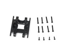 Pour Traxxas Pour TRX4M Pour TRX-4M 1/18 Plaque Protection Centrale Métal Base Boîte Vitesses Support Radiocommandée À Chenilles 9736 Pièces Accessoires PièCes Rc(Black)