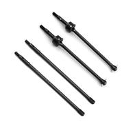 Pour Traxxas Pour Unlimited Pour Desert Racer Pour UDR 1/7 8539 8550 8553 Arbre Transmission Avant Arrière Métal CVD Arbre Transmission Chien Os Pièces Mise Niveau RC D'entraînement Arbre(Black,Set)