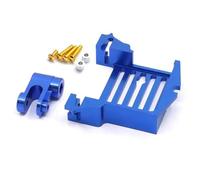 Pour Traxxas Pour X-Maxx 1/5 Bras Servo Direction Métal Support Boîtier Direction Pièces Mise À Niveau Voitures Télécommandées PièCes Rc(Blue)