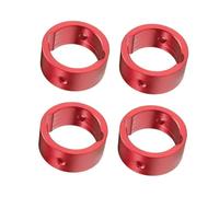 Pour Traxxas Pour X-Maxx 1/5 Pour XRT 1/6 4 Pièces De Renfort De Coupelle De Différentiel En Métal. Pièces De Rechange Pour Voitures RC. RC Mise Niveau Modèles(Red)