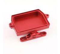 Pour Traxxas Pour X-Maxx 6S 8S 1/5 Pour XRT 8S 1/6 Cache-câbles Boîtier Récepteur Metal Device 7724 - Pièces Mise À Niveau Voiture RC RC Mise Niveau Modèles(Red)