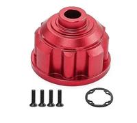 Pour Traxxas Pour X-maxx/pour X-maxx 2.0/pour Maxx Pour Slash Boîtier Différentiel En Aluminium Avant/arrière/centre-alliage 6061 Usiné CNC Accessoires Modèles RC(Red)