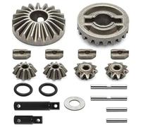 Pour Traxxas Pour X-maxx/pour X-maxx 2.0/pour Maxx Pour Slash Kit D'engrenage Différentiel En Acier #8982#8989-mise À Niveau Robuste RC Mise Niveau Modèles(8989)