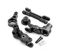 Pour Traxxas Pour X-Maxx Xmaxx 6S 8S 1/5 Direction En Métal Levier Renvoi Assemblage Monster Truck RC Pièces Mise À Niveau Parti RC(Black)