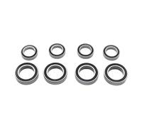 pour Traxxas pour XRT 4WD 8S 78086-4 XMAXX 1/6 1/5 8 Pièces Acier Chromé Pré-graissé 5196A 5106A Kit Roulements À Billes pour Essieu Avant Arrière Voiture Télécommandée Roulements RC