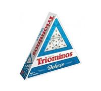 pour triominos Deluxe 2 a 4 Joueurs - 56 Dominos Triangles - Jeu Classique, Famille - strategie, Reflexion - Set Jeu Societe et Carte