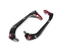 Pour Triumph Universal Moto Guidon Frein Levier D’embrayage Garde-main Bouclier Protecteur Engrenage Accessoires Protection guidon(ROUGE)
