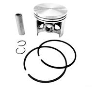 Pour tronçonneuse 034 Super MS340 036 MS360 pour kit de réparation de moteur de 48 mm Remplace 1125 030 2001 Comprend des anneaux, des clips de broche - Construction précise - Installation facile - 6