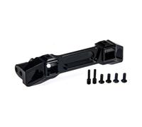 Pour TRX-4 Pour Bronco Pour Defender 1/10 Supports Servo Pare Chocs Avant Et Arrière Support Protection Alliage D'aluminium Modifié Remplacer PièCe Accessoire Rc(Black,Front)